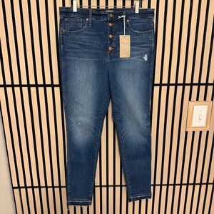 Madewell 10” High-Rise Skinny Jeans